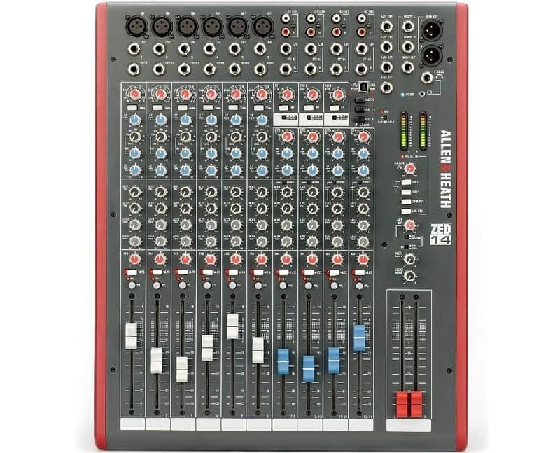 Allen & Heath ZED-14 14-Channel Mixer image 1