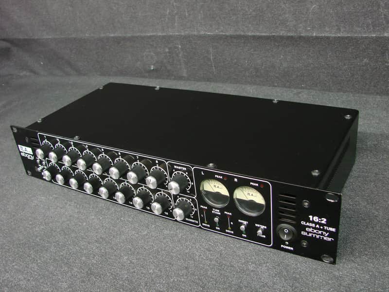 TL Audio Ebony A4 サミングミキサー TL Audio A4 Ebony Series Class A + Tube 16x2 Summing Mixer | Reverb