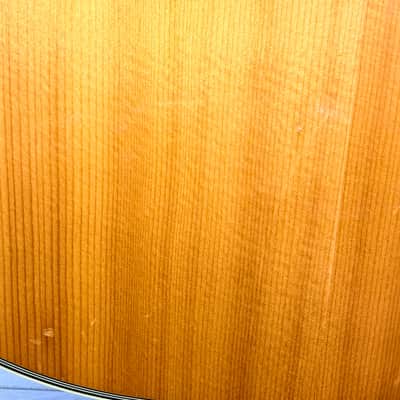Yamaha SJ-180 Vintage Acoustic Guitar Made in Taiwan Natural Finish 1980's image 3