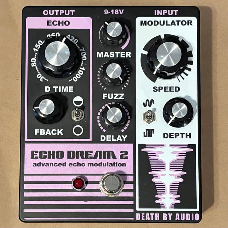 Death By Audio Echo Dream Delay 2 2010s - Purple