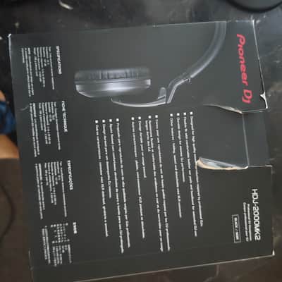 Pioneer HDJ-2000MK2 Reference DJ Headphones 2010s - Black image 7