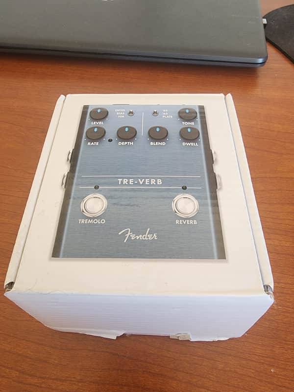 Fender Tre-Verb Tremolo/Reverb 2019 - Present - Blue image 1