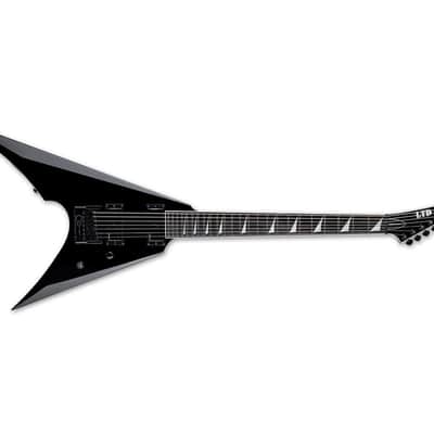 ESP LTD Arrow-1007B Evertune 7-String Guitar - Black - B-Stock image 4