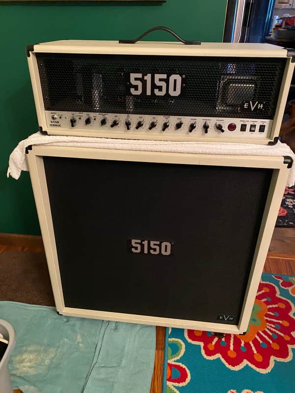EVH EVH Iconic 4x12 Cab 2020s - Ivory image 1