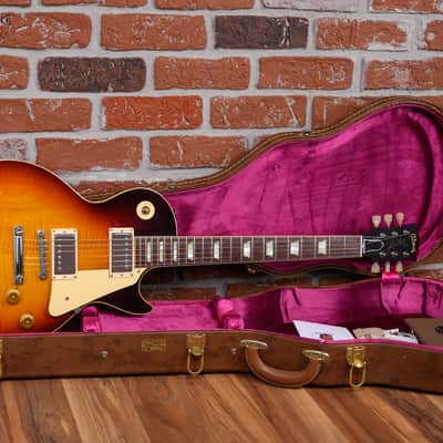Gibson Custom Shop True Historic 1958 Les Paul Standard Reissue Flame Maple Top Sunburst 2015 w/OHSC image 2