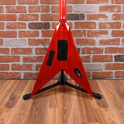 Dean USA Custom Vengeance Flame Maple Top Transparent Red Burst 2021 w/OHSC image 7