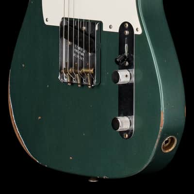 Fender Custom Shop Empire '67 Telecaster Relic - Aged Sherwood Green Metallic #51381 image 7