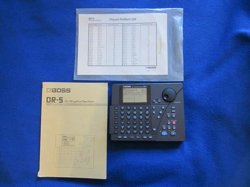 Boss DR-5 Dr. Rhythm 1993 - 2003 - Black image 1
