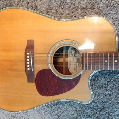 Vintage 1992 Charvel Jackson 150-SEC-NAT Solid Spruce Top Acoustic Guitar Rosewood Case Very Clean image 4