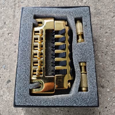 Schaller 457 bridge with fine-tuners gold, Iommi, 456, 458 image 2