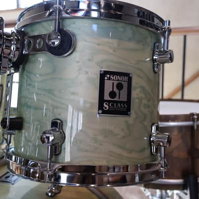 Sonor S Class Pro (Vertical Grain German Made) 2000's - Aqua Green image 5