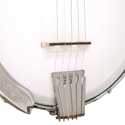 Gold Tone CC-50TR Short Scale Cripple Creek Maple Neck Travel Banjo with Gig Bag image 7