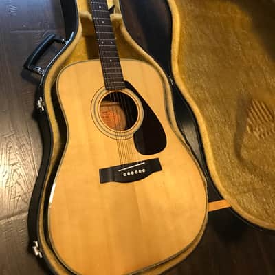 Vintage Yamaha Acoustic FG 151 1978 Natural MIJ Nippon Gakki | Reverb