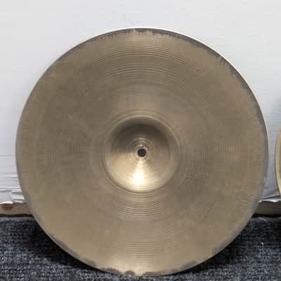 Zildjian 14" A. Zildjian '60s Stamp Hi-Hat Cymbals (Pair) 1960s - Traditional image 13