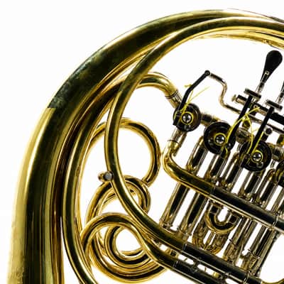 S.E. Shires SHR200-U Custom Geyer Double French Horn with Detachable Bell SN 124 image 10