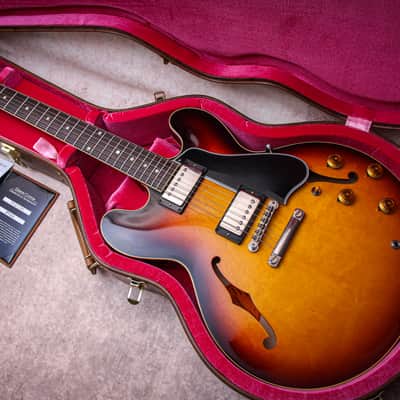 GIBSON USA Custom Shop 59' ES-335 Reissue "Vintage Sunburst + Rosewood" (2021) image 1
