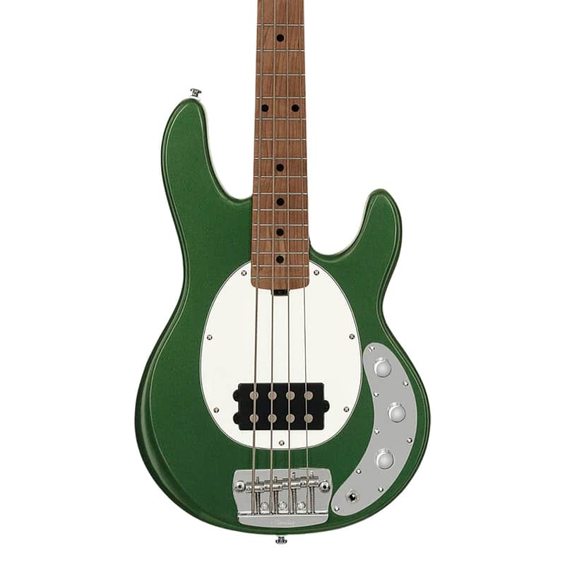 Sterling by Music Man Stingray Short Scale Bass RAYSS4 - Charging Green image 1