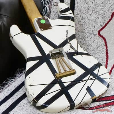 EVH Limited Edition '78 Eruption Relic Black & White Striped image 11