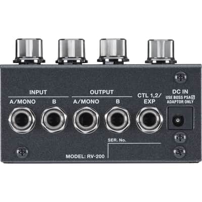 Mint BOSS RV-200 Reverb Processor Guitar Effect Pedal with 12 Reverb Algorithms image 3