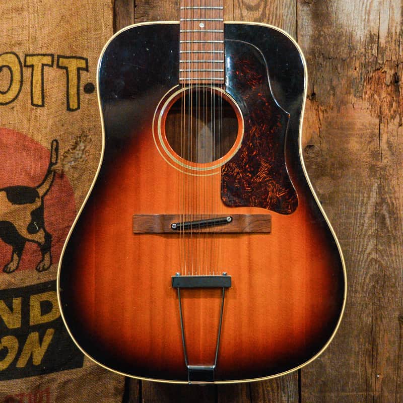 Gibson B-45-12 1966 - Sunburst image 1