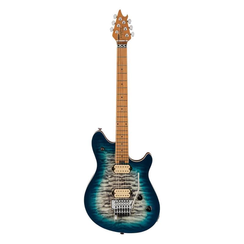 EVH Wolfgang Special Transactional QM 6-String Right-Handed Electric Guitar with Basswood Body and Baked Maple Fingerboard (Indigo Burst) image 1