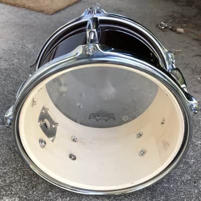 Unbranded 11" X 8" 6 Lug Rack Tom Drum With Remo Ambassador Head - Wine Color image 4