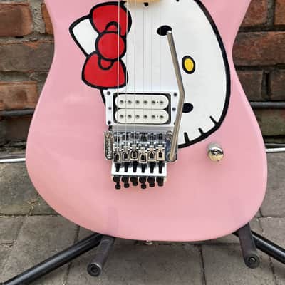 Hello Kitty Super Strat Charvel Style image 2
