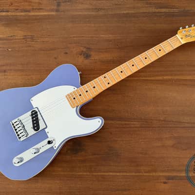 Bill Lawrence, Telecaster, RARE, Kaori Okui Signature, Purple, MIJ 1980s image 3