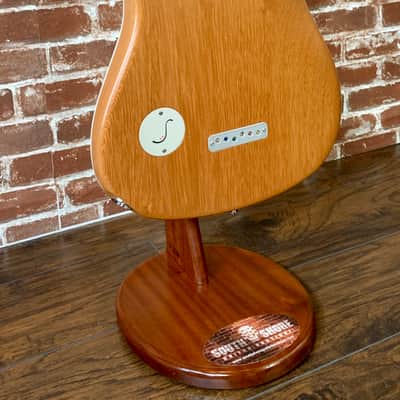 Soultool Guitars Laguz "The Special" Custom Pearl White/Natural NAMM Show Piece. (Authorized Dealer) image 8