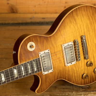 Gibson Custom 1959 Les Paul Standard | Golden Poppy Burst - VOS *Left Handed* image 5