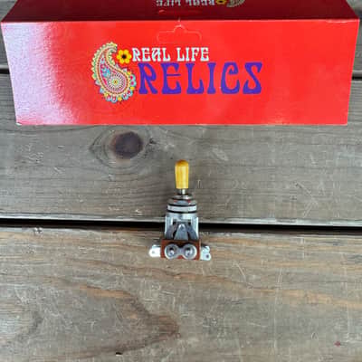 Real Life Relics Vintage Style 3 Way Toggle Switch Aged Cream Tip