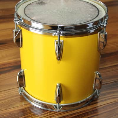 Yamaha TT810 Tour Custom Power 10x10" Rack Tom 1986 - 1990 - Mellow Yellow image 9