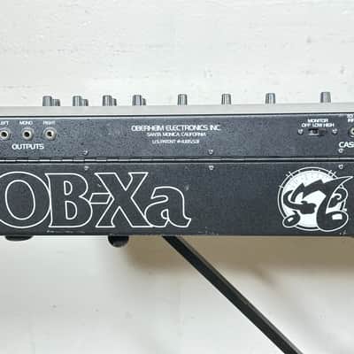 Oberheim OB-XA 1980s Vintage Analog Synthesizer w/ Road Case image 12