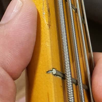 Fender Duck Dunn Signature Precision Bass - 1998 CIJ Limited Edition - Metalic Candy Red image 8
