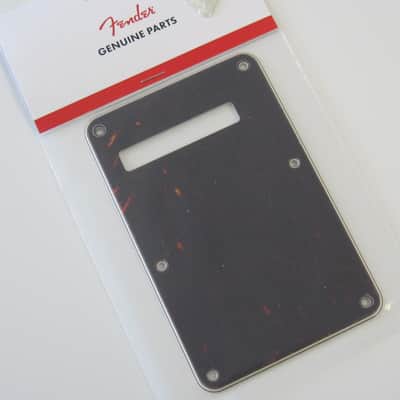 Fender Stratocaster Backplate Tortoise Shell 0991324000 image 1