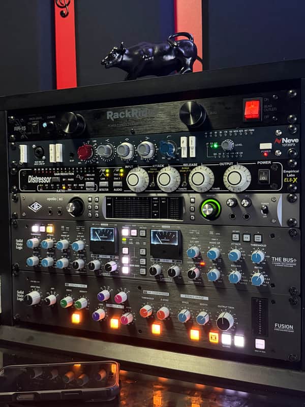 Empirical Labs EL8-X Distressor with British Mode 2010s - Black image 1