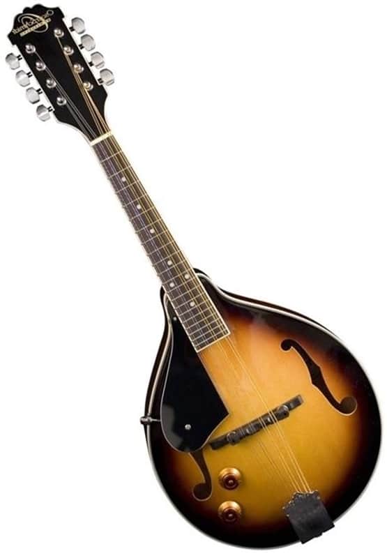 Oscar Schmidt OM10ETSLH Lefty A-Style Acoustic/Electric Sunburst Mandolin - NEW image 1
