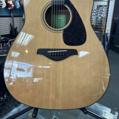 Yamaha FG800J Folk Acoustic Guitar 2010s - Natural image 2