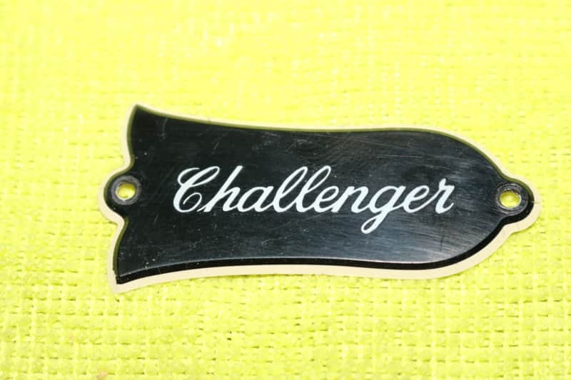 Rare Original 1980s Gibson Challenger Truss Rod Cover image 1