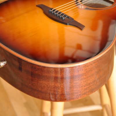 LAG Tramontane T118ABCE BRS Brown Sunburst / Bevel Special Edition / Auditorium Cutaway Electro / 2412LT22950 image 4