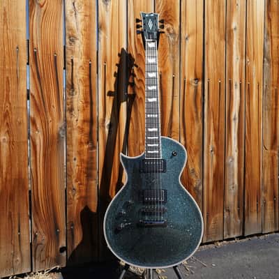 ESP E-II ECLIPSE DB GRANITE SPARKLE Left Handed 6-String Electric Guitar w/ Case (2024) image 2