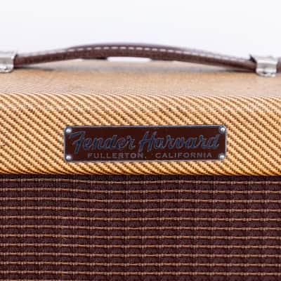 1958 Fender Harvard Narrow Panel Tweed 5F10 Vintage Tube Amp w/ Jensen P10R, Collector-Grade image 3
