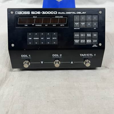 Boss SDE-3000D sde3000d Dual Digital Delay Pedal with Power Supply 2024 image 2