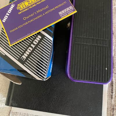 Hotone Vow Press Switchable Volume/Wah 2010s - Purple image 2