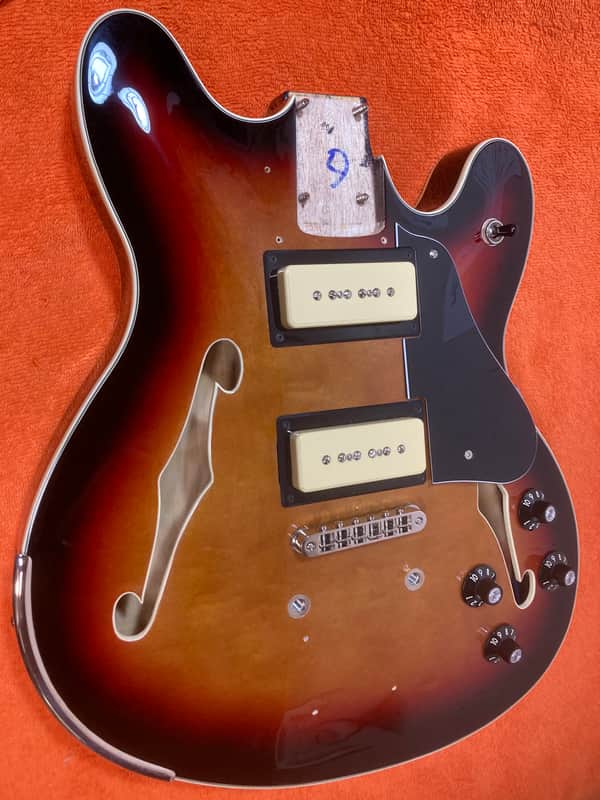 Squier Starcaster Classic Vibe Body Partially Loaded Modded with