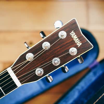 1980s Yamaha FG-350D – Solid Top | Made in Japan | Original Hard Case | Good condition image 12