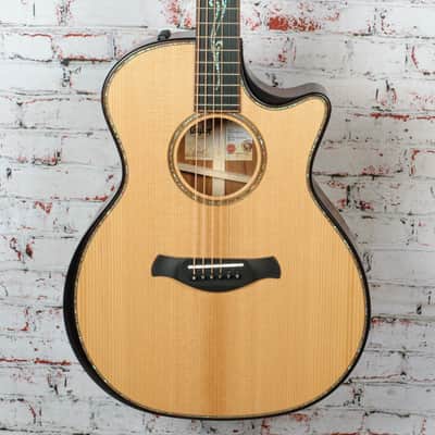 Taylor - (2025) Builder's Edition K14CE - Acoustic-Electric Guitar - V-Class - Natural - w/ Hardshell Case - x5011 image 1