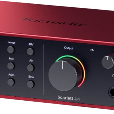 Focusrite Scarlett 4i4 4th Gen USB Audio Interface image 4