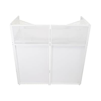 Rockville Rockbooth XL White Event Booth DJ Facade+Table+Bag+Scrims+Tablet Mount image 9