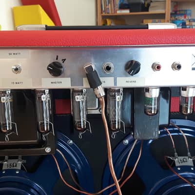 !!!ON HOLD!!! Valvetech Hayseed 30 2x12 Celestion Alnico Blue Bulldogs image 5